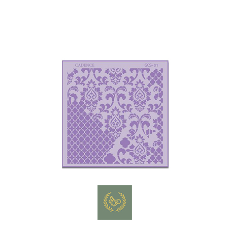 شابلون استنسیل طرح مدرن دیوار44*40سانتی متر