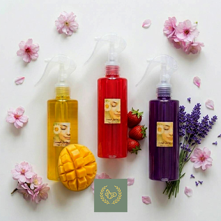 عطر مو گیاهی (آبرسان و گره گشای مو) در 3 رایحه توت فرنگی،انبه،اسطوخودوس 250 گرم