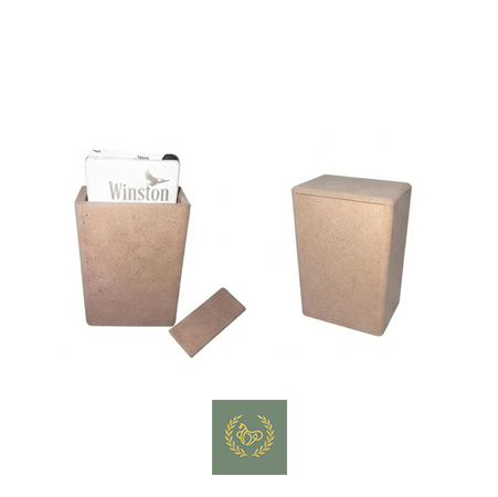 جعبه سیگار،ورق بازی MDF با درب کشویی