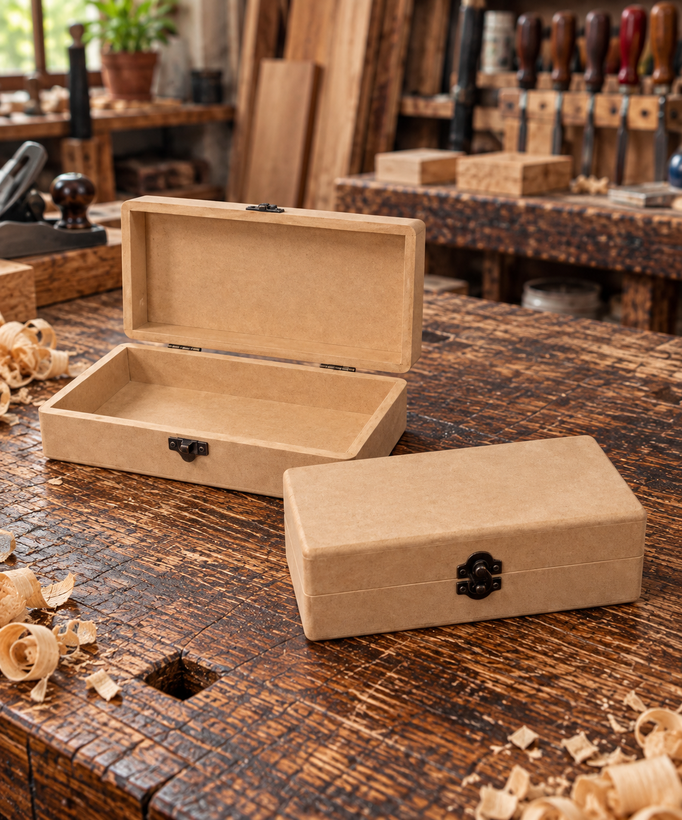 جعبه عینک MDF مدل پریسا17*8*5.5 سانتی متر